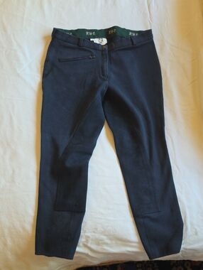 Navy Women's Equestrian Full Seat Breeches